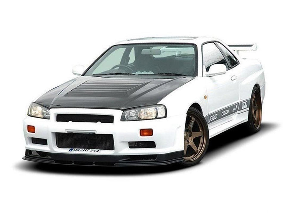 Front Bumper Nissan Skyline R34 GTR (Without Diffuser) (1998-2002)