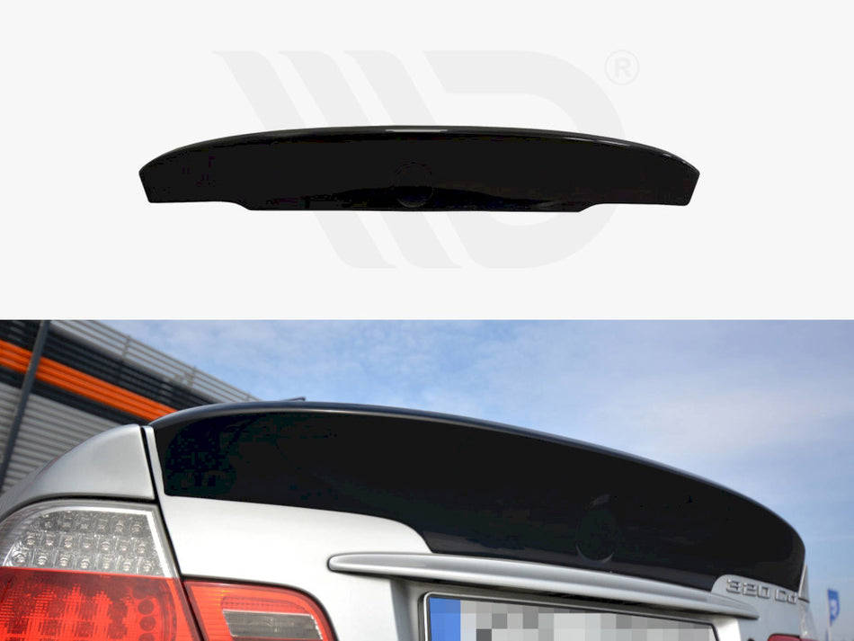 Rear Spoiler / LID Extension Bmw 3 E46 Coupe Pre-facelift < M3 CSL Look > (Requires Painting) (1999-2003)
