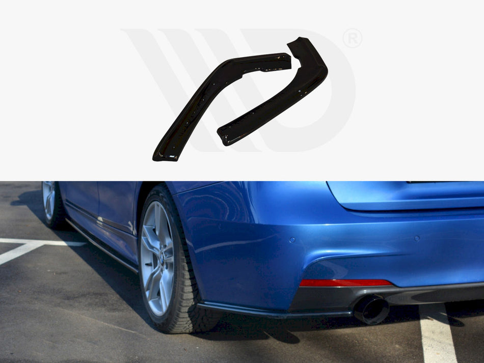 REAR SIDE SPLITTERS BMW 3-SERIES F30 FACELIFT SEDAN M-SPORT (2015-2018)