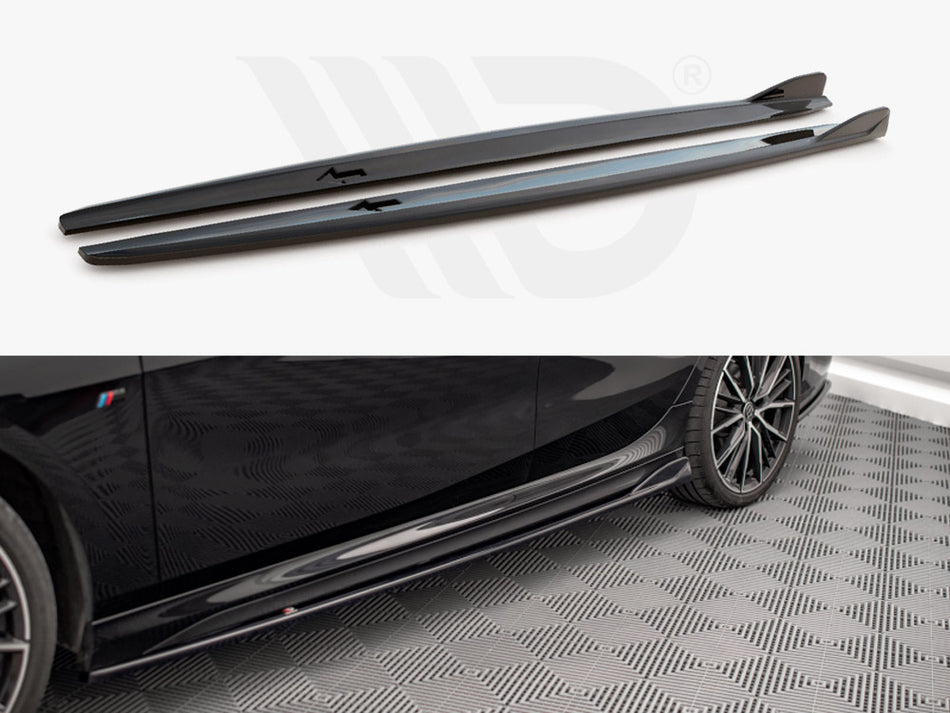 Side Skirts Diffusers V.2 Bmw 2 GRAN Coupe M-pack / M235I F44 (2019-)