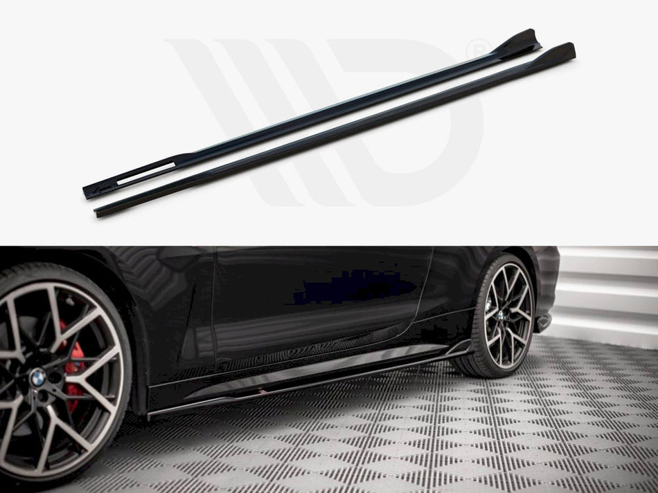 Side Skirts Diffusers V.2 Bmw 4 M-pack G22 (2020-)