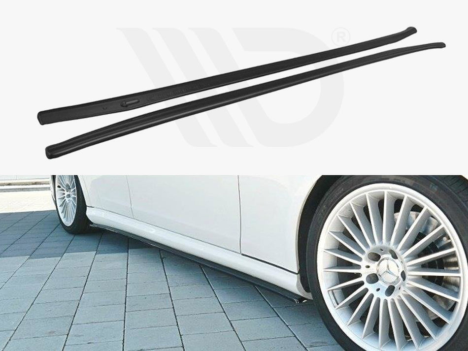 Side Skirts Diffusers Mercedes CLS C219 55AMG (2004-2006)