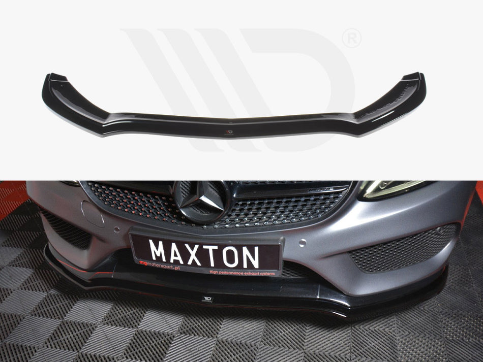 Front Splitter Mercedes C-class W205 Coupe Amg-line (2015-2018)