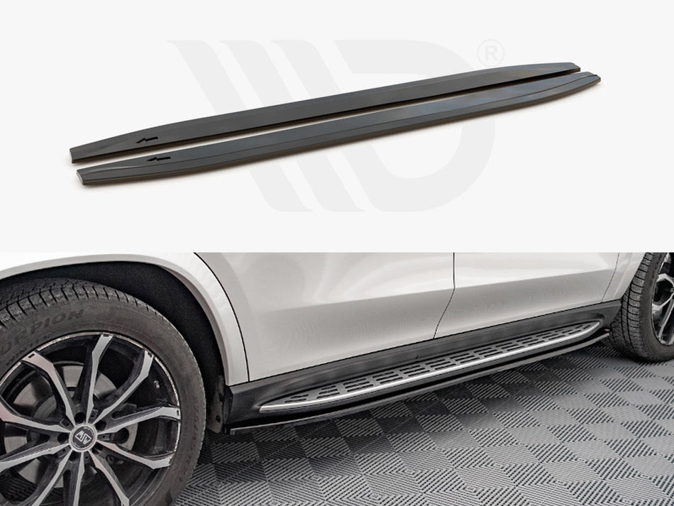 Side Skirts Diffusers Mercedes GLS Amg-line X167 (2019-)
