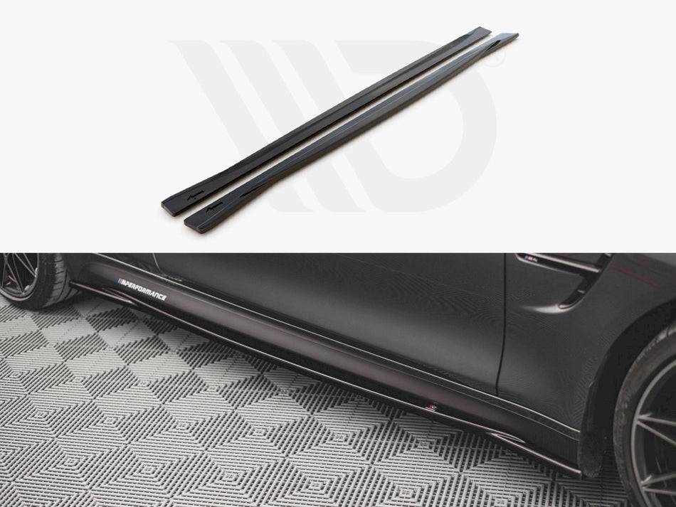 Side Skirts Diffusers Bmw M4 F82 (2014-)