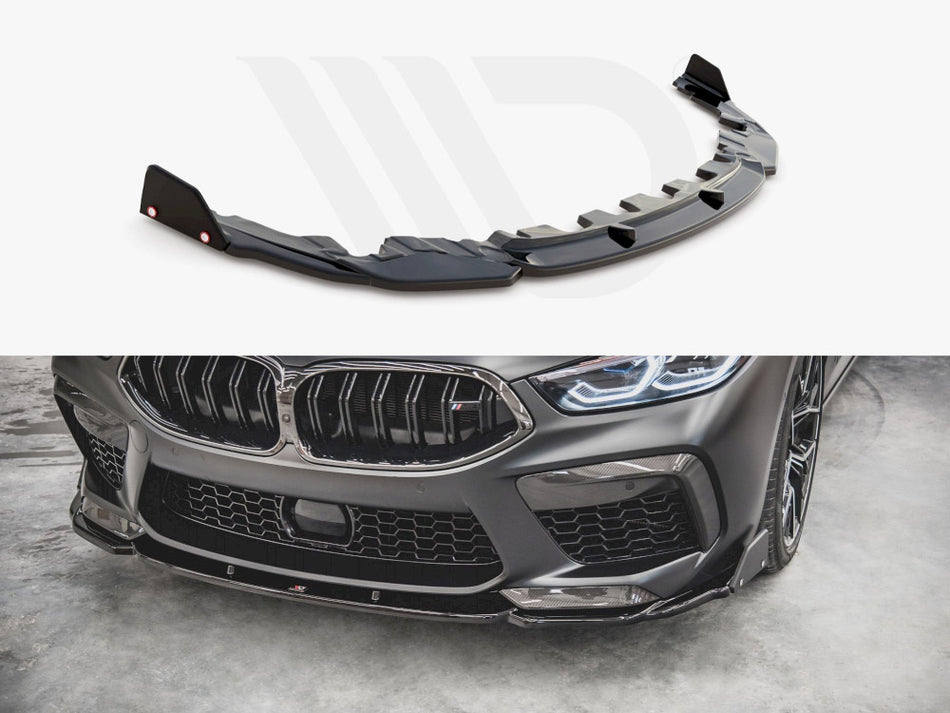 Front Splitter (+flaps) V1 Bmw M8 GRAN Coupe F93 (2019-)