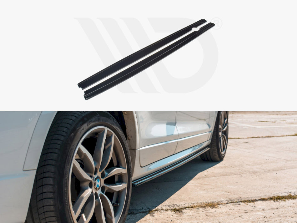 Side Skirts Diffusers Bmw X3 F25 M-pack Facelift (2014-2017)
