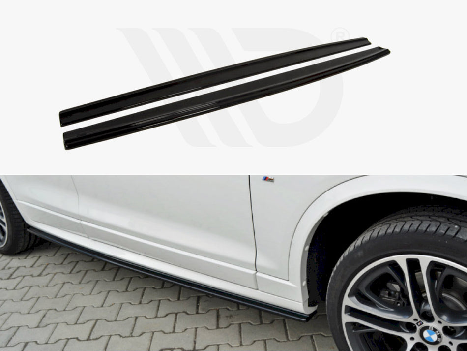 Side Skirts Diffusers Bmw X4 M-pack