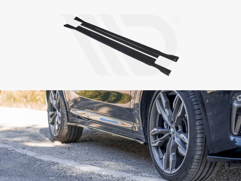 Side Skirts Diffusers Bmw X4 M Sport G02 (2018-2021)