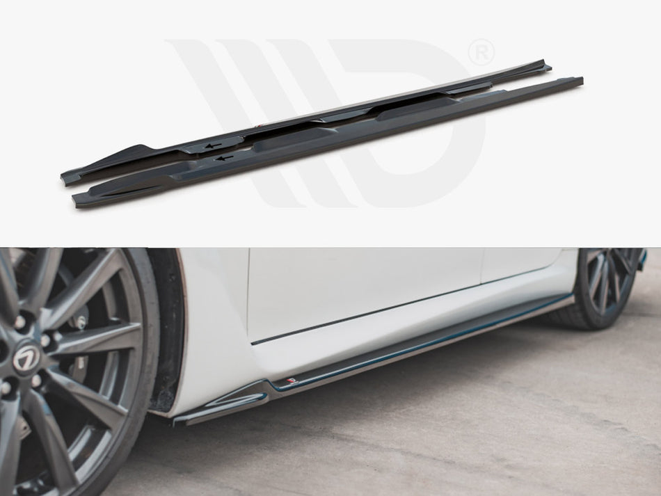 Side Skirts Diffusers Lexus IS F MK2 (2007-2013)