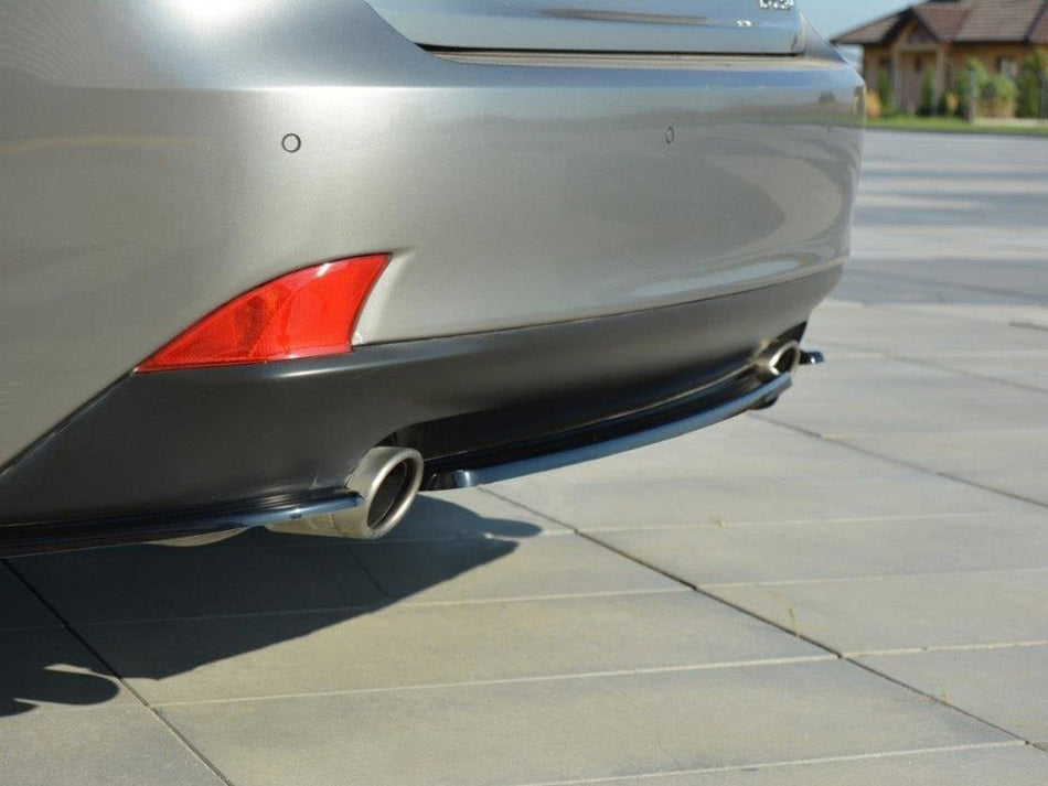 Central Rear Splitter Lexus IS 200T MK3 (Without Vertical Bars) (2013- 2016)