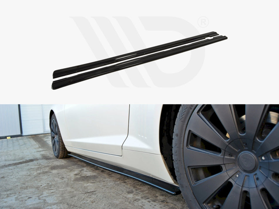 Side Skirts Diffusers Chevrolet Camaro V SS - US Version (Preface) (2009-13)