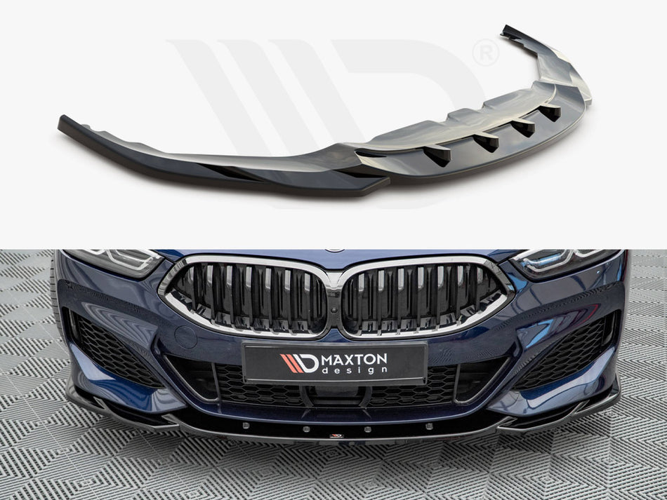 Front Splitter V.4 Bmw 8 Coupe M-pack G15 / 8 GRAN Coupe M-pack G16 (2018-)