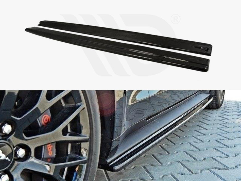 Side Skirts Diffusers Ford Mustang MK6 GT (2015-2017)