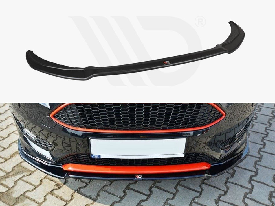 Front Splitter V.2 Ford Focus 3 St-line (Facelift) 2015-2018