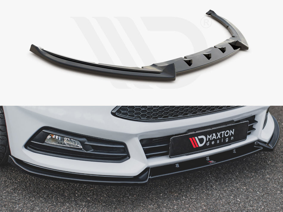 Front Splitter V4 Ford Focus ST MK3 Facelift (2015-2018)