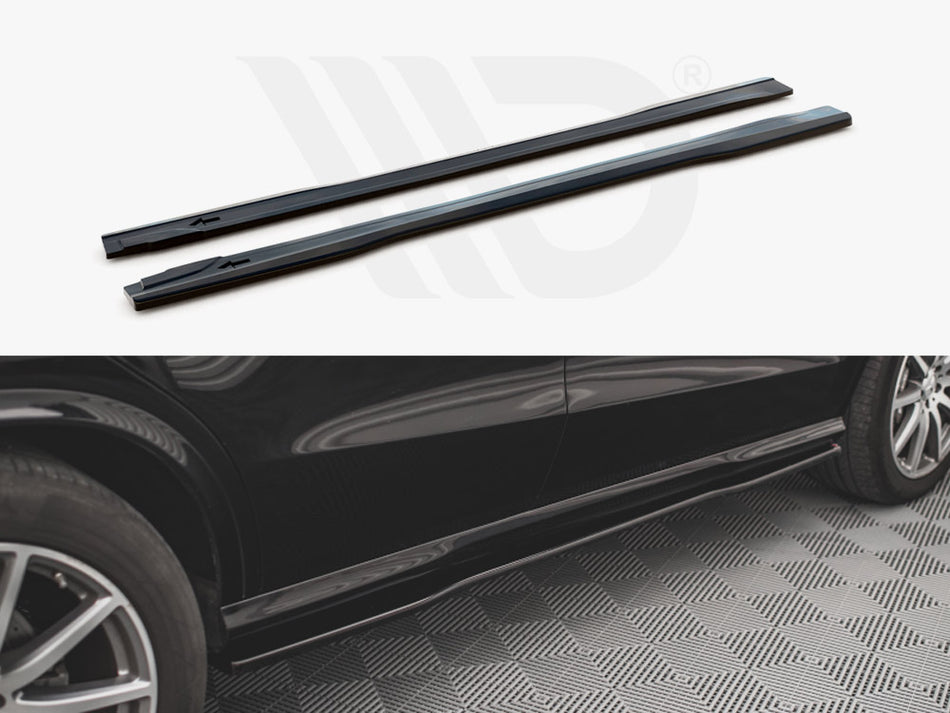 Side Skirts Diffusers Mercedes GLE Coupe 63AMG C292 (2015-2019)