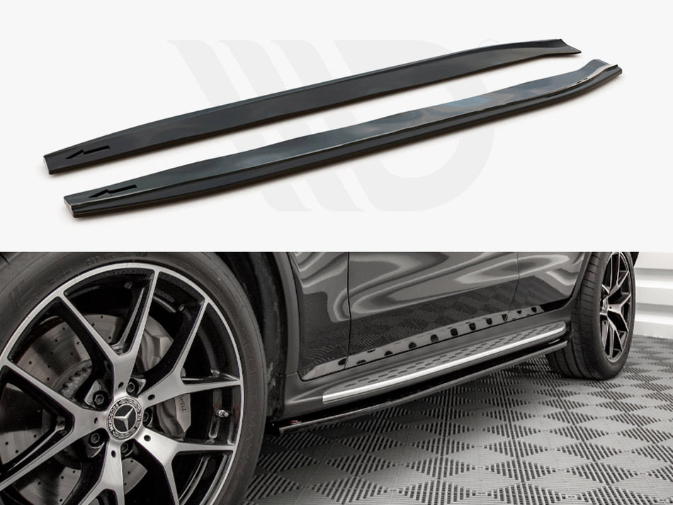 Side Skirts Diffusers Mercedes GLC Coupe Amg-line C253 Facelift (2019-)