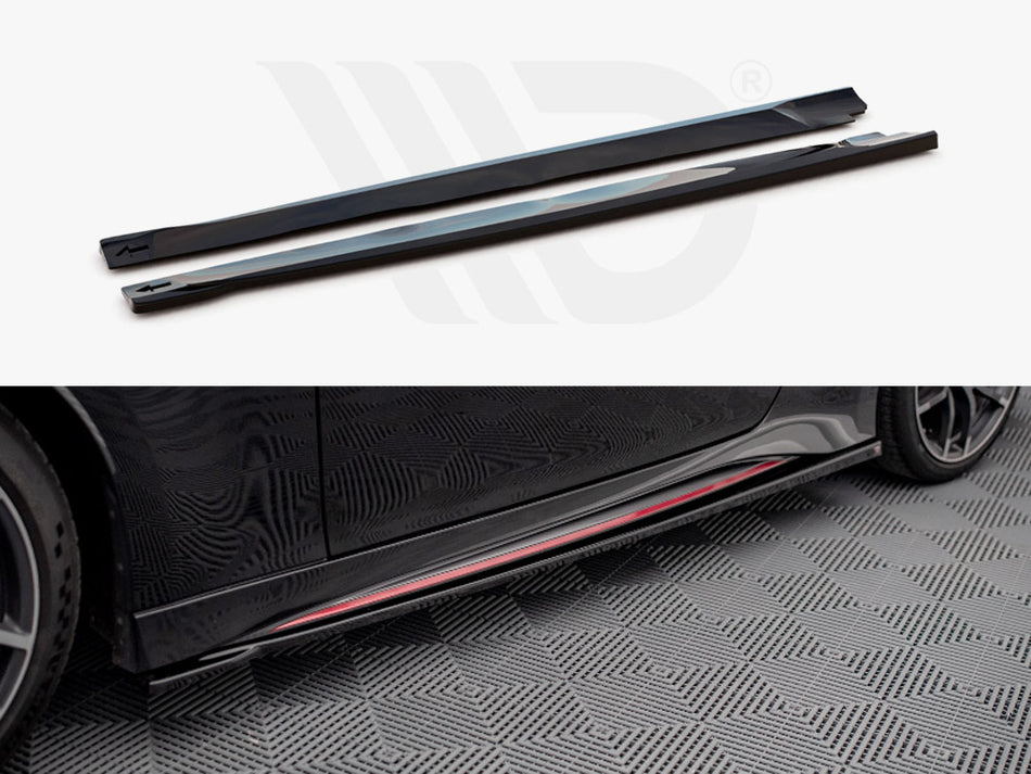 Side Skirts Diffusers V.1 Nissan 370Z Nismo Facelift (2014-2020)