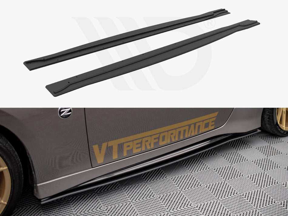 Street PRO Side Skirts Diffusers Nissan 370Z Nismo Facelift (2014-2020)