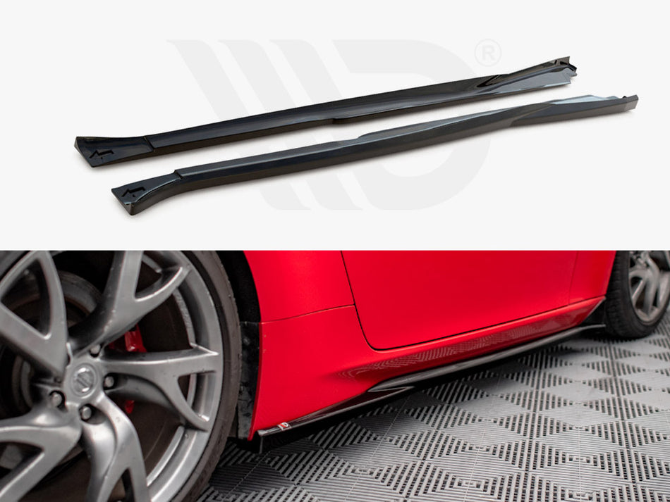 Side Skirts Diffusers V.2 Nissan 370Z (2009-2020)