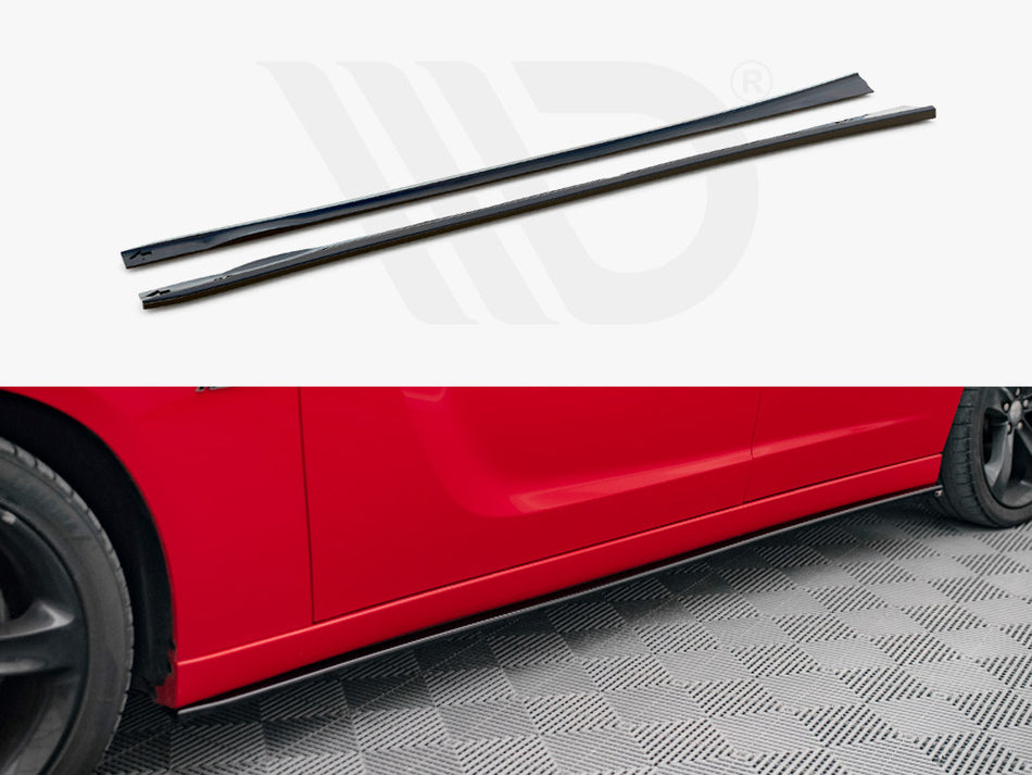 Side Skirts Diffusers Dodge Charger RT MK7 Facelift (2014-)