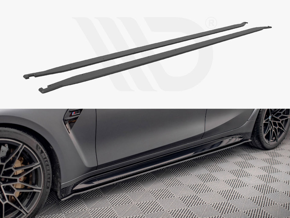 Street PRO Side Skirts Diffusers Bmw M3 G80 (2021-)