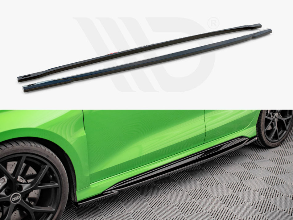 Side Skirts Diffusers Audi RS3 8Y