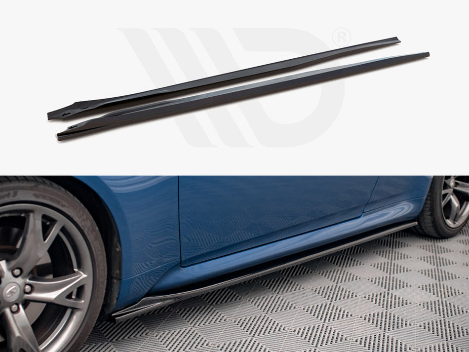 Side Skirts Diffusers Infiniti G37 Coupe