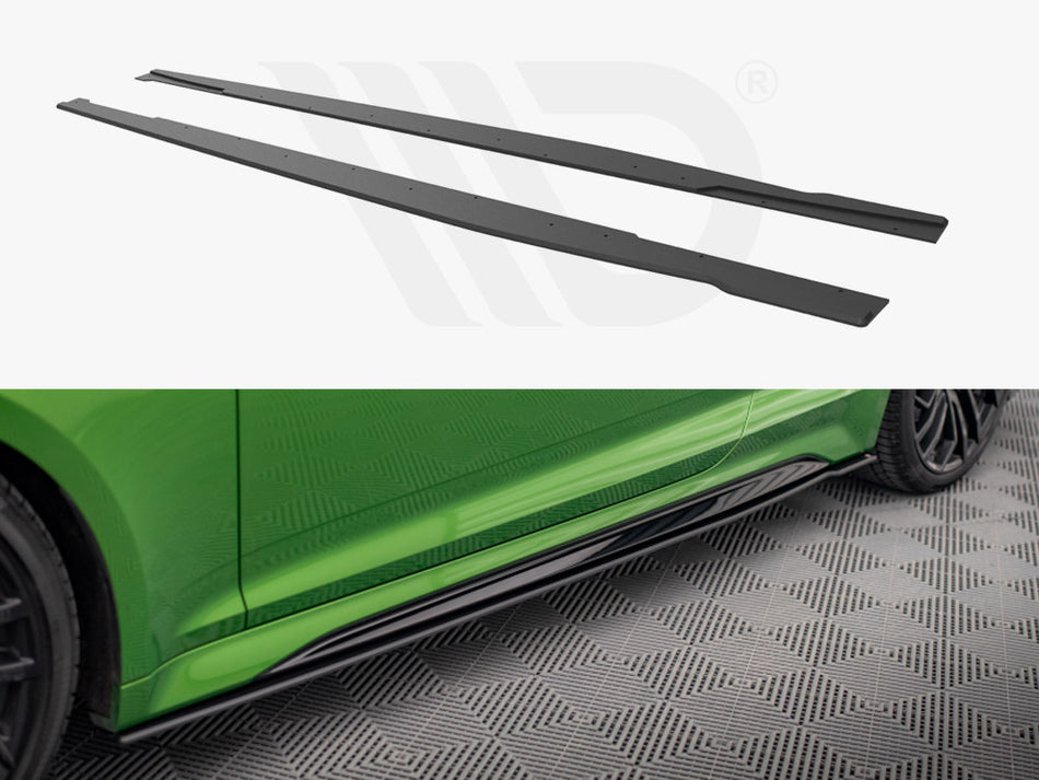 Street PRO Side Skirts Diffusers Audi RS5 Coupe F5 Facelift