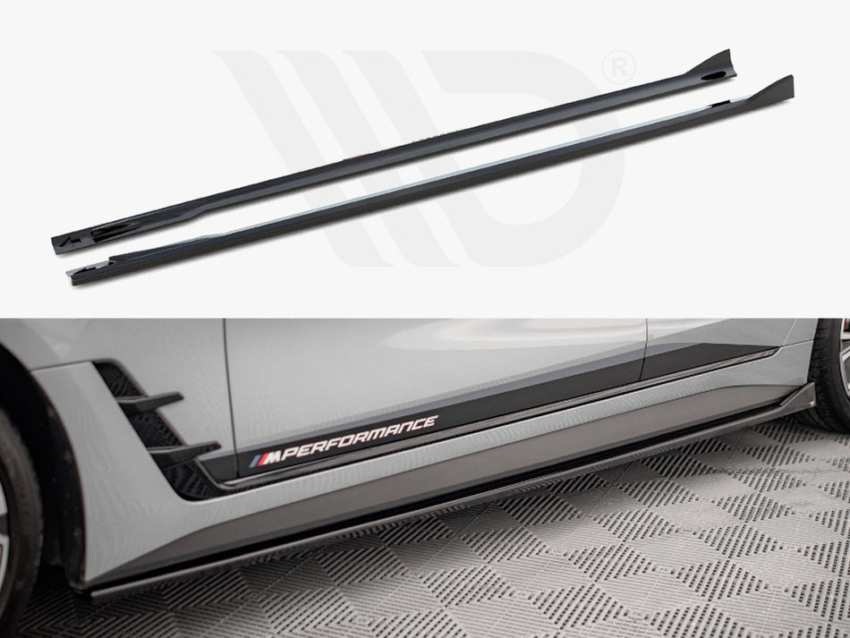 Side Skirts Diffusers V.2 BMW 4 Gran Coupe M-Pack G26