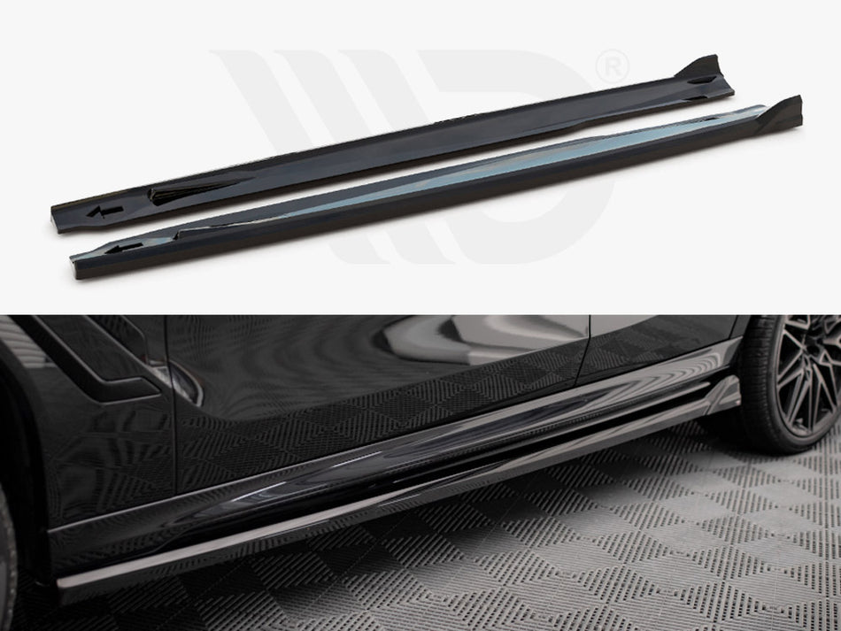 SIDE SKIRTS DIFFUSERS BMW X6 M F96 / X6 M-PACK G06