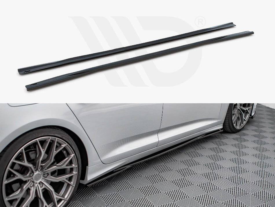 SIDE SKIRT DIFFUSERS AUDI A6 S-LINE / S6 C8
