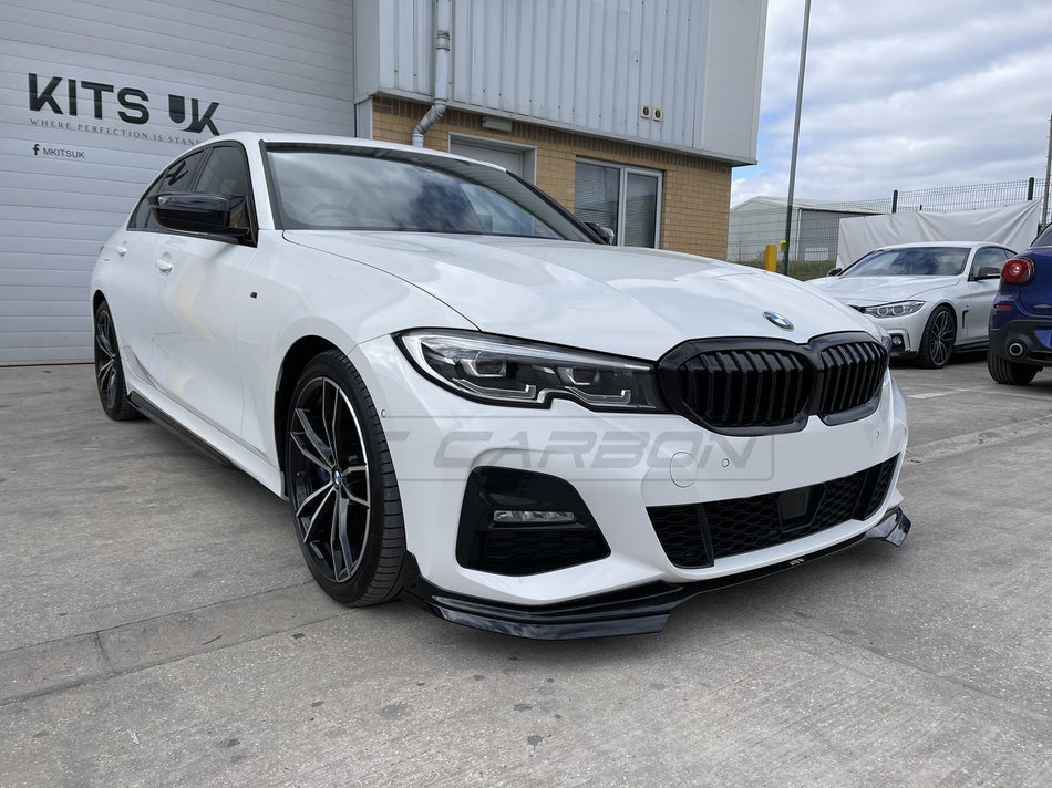 BMW 3 SERIES G20 GLOSS BLACK FULL KIT (ROUND EXHAUST) - MP STYLE - BLAK BY CT CARBON