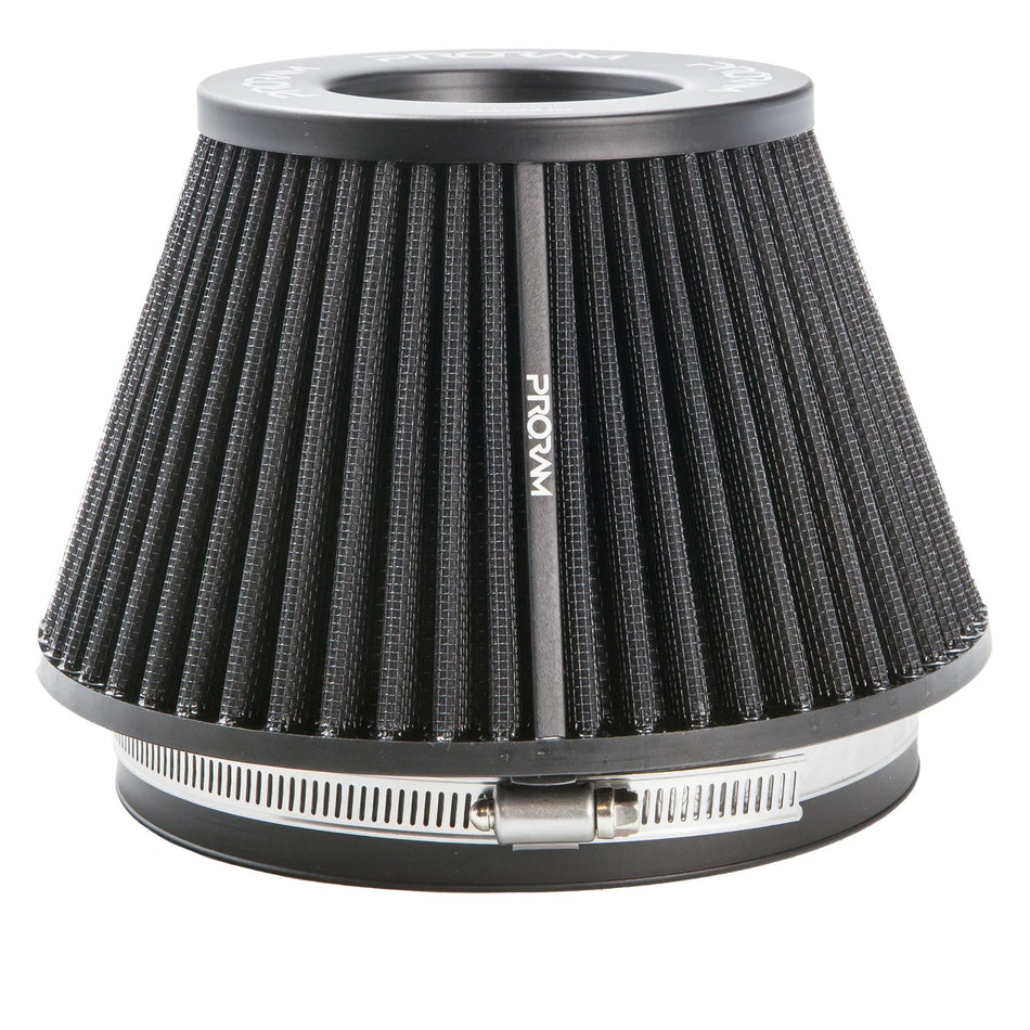 Ramair PRORAM 90mm OD Neck Medium Cone Air Filter with Velocity Stack