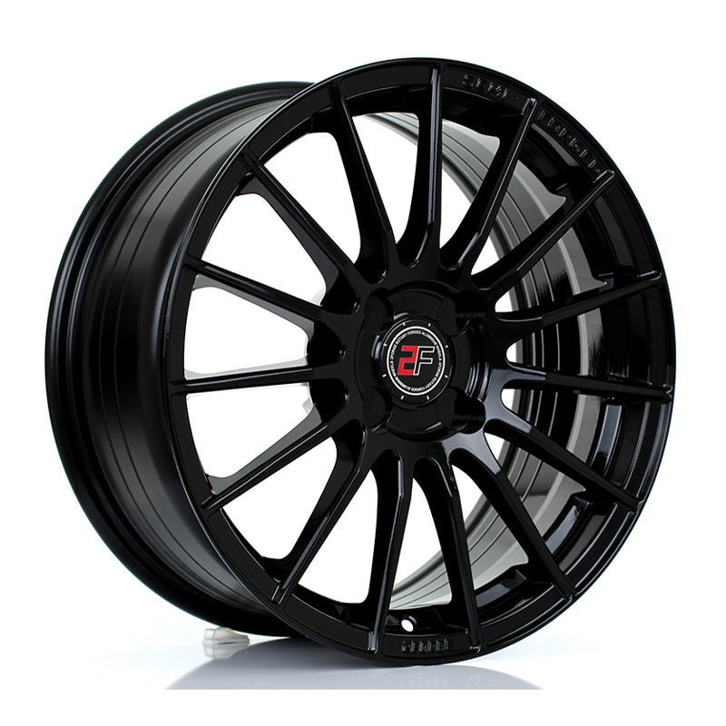 2FORGE ZF1 17x7.5 ET10-51 4x108 GLOSS BLACK