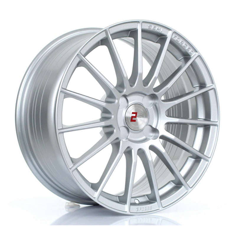 2FORGE ZF1 17x7.5 ET10-51 4x108 SILVER