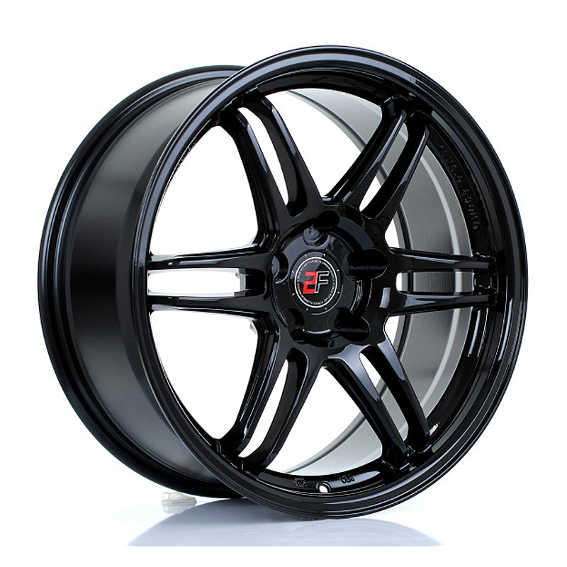 2FORGE ZF5 18x8 ET15-35 5x108 GLOSS BLACK