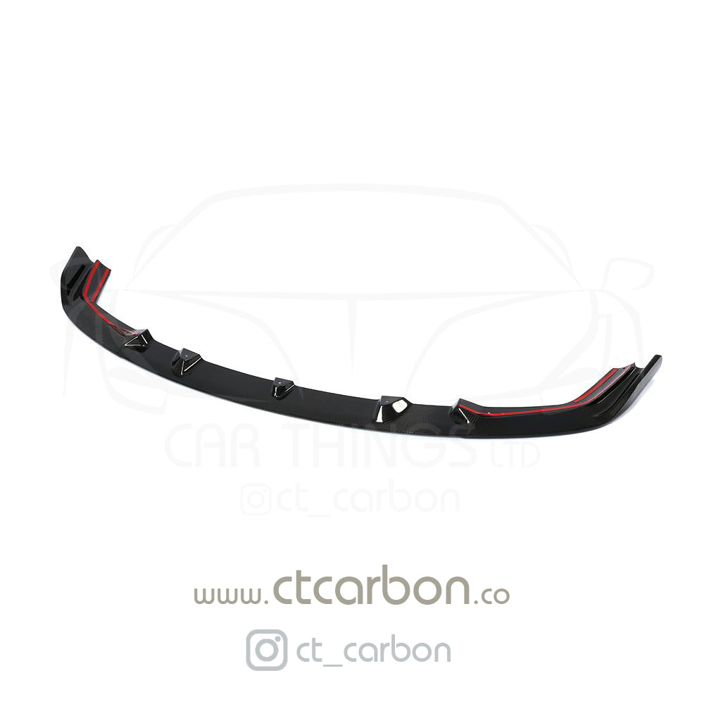 BMW M2C F87 CARBON FIBRE SPLITTER - 3D STYLE - CT Carbon