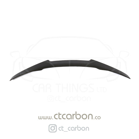 BMW M4 F82 CARBON FIBRE SPOILER - V STYLE - CT Carbon