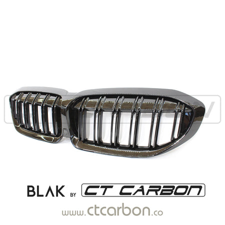 BMW 3 SERIES G20 BLACK GRILL - BLAK BY CT CARBON - CT Carbon