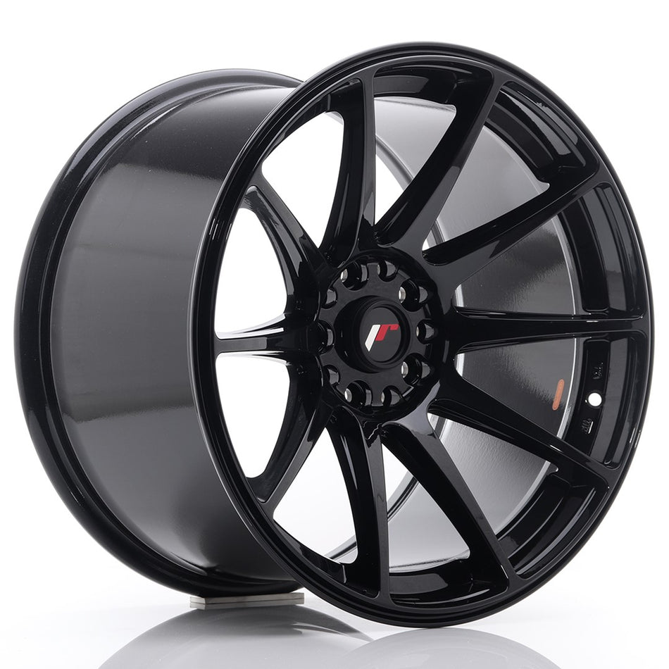 JR Wheels JR11 18x10.5 ET22 5x114/120 Glossy Black