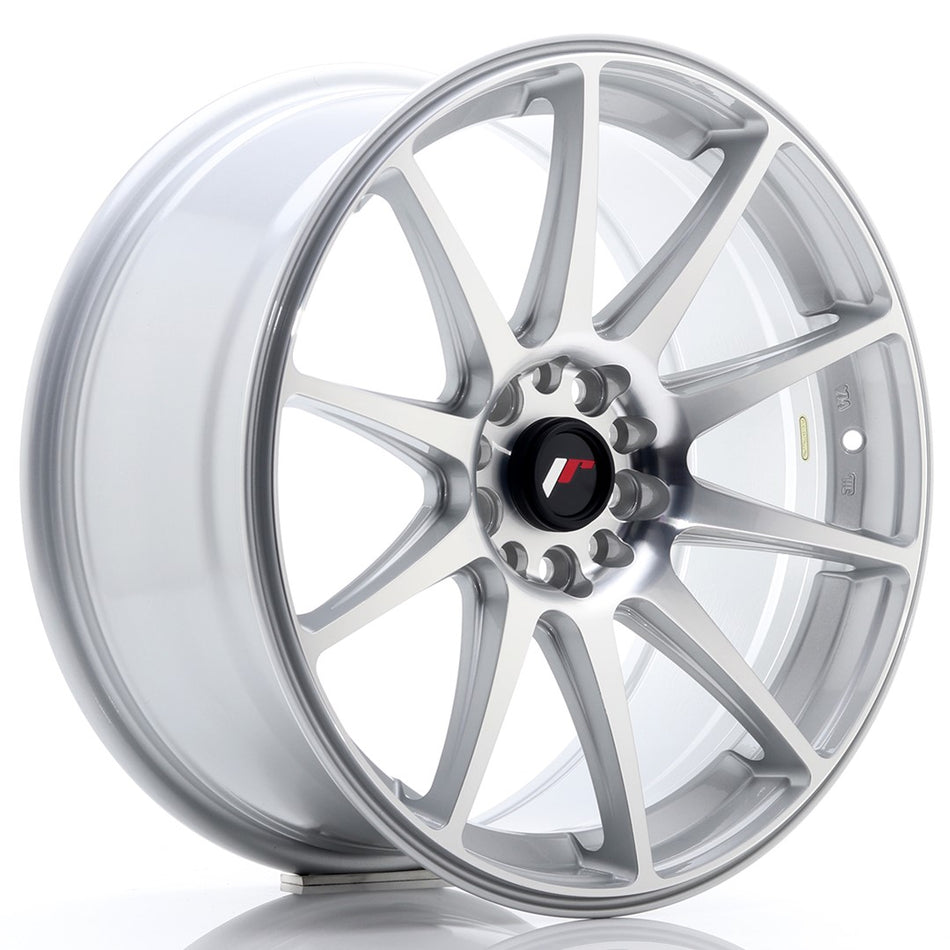 JR Wheels JR11 18x8.5 ET30 5x114/120 Silver Machined