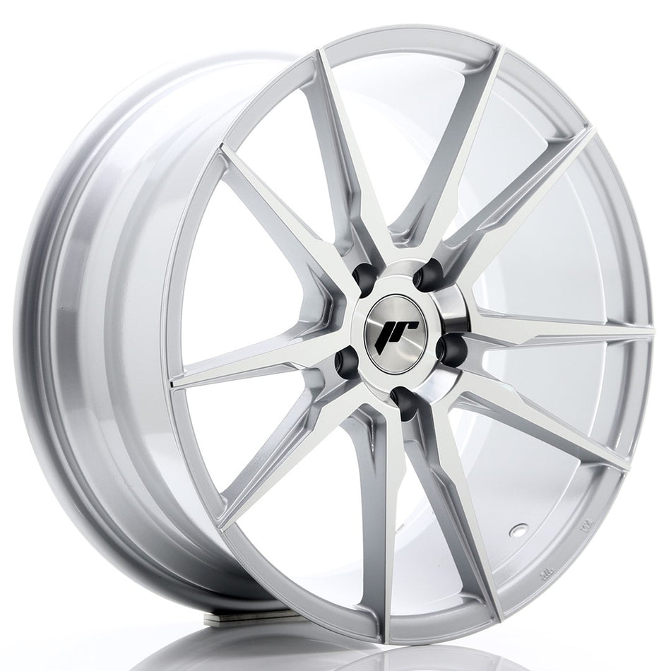 JR Wheels JR21 19x8.5 ET40 5x112 Silver Machined Face