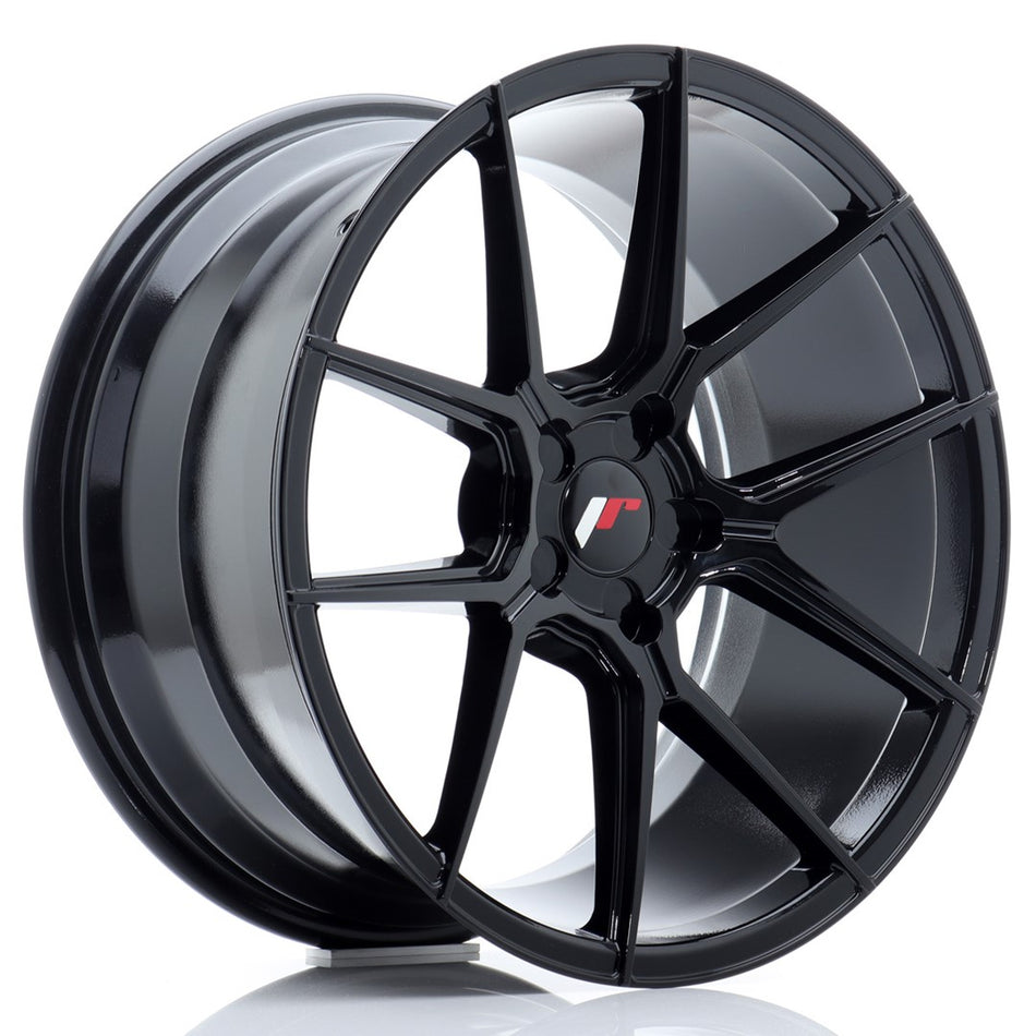 JR Wheels JR30 19x9.5 ET20-40 5H BLANK Glossy Black