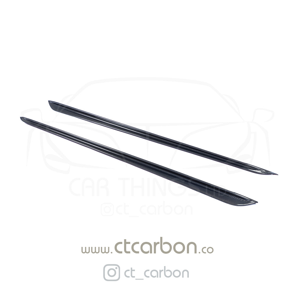 BMW G20 3 SERIES CARBON FIBRE SIDE SKIRTS - MP STYLE - CT Carbon