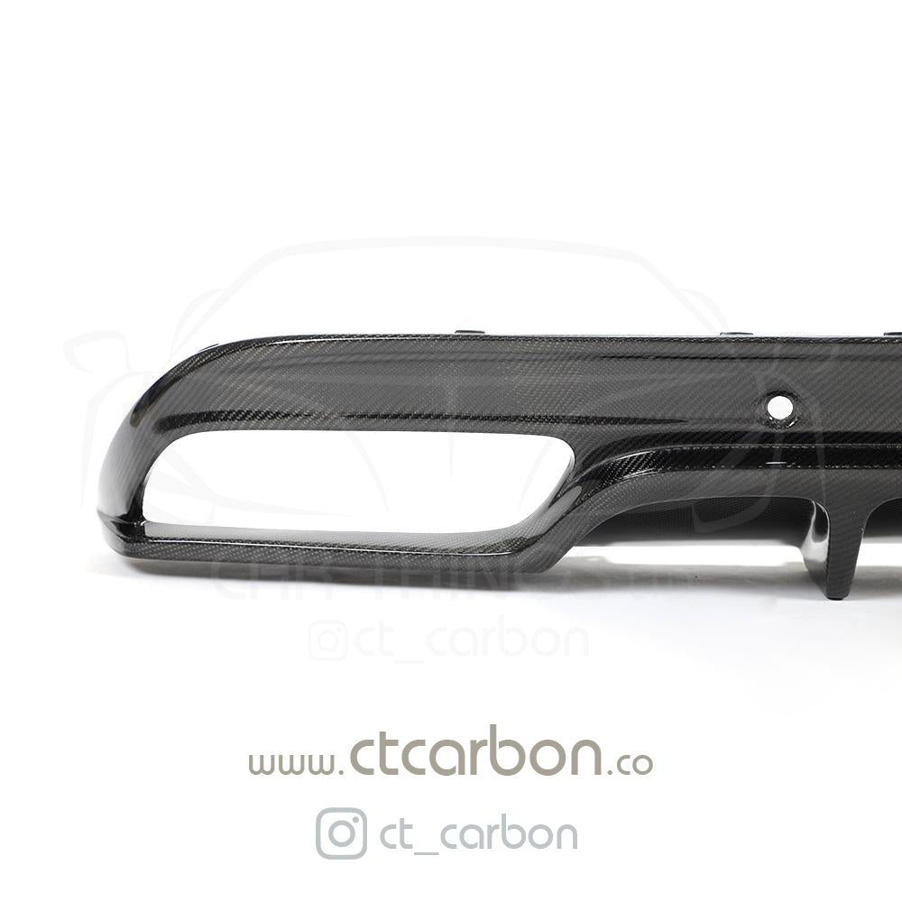 MERCEDES W205 C63 & C63S SALOON CARBON DIFFUSER - PS STYLE - CT Carbon