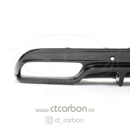 MERCEDES W205 C63 & C63S SALOON CARBON DIFFUSER - PS STYLE - CT Carbon