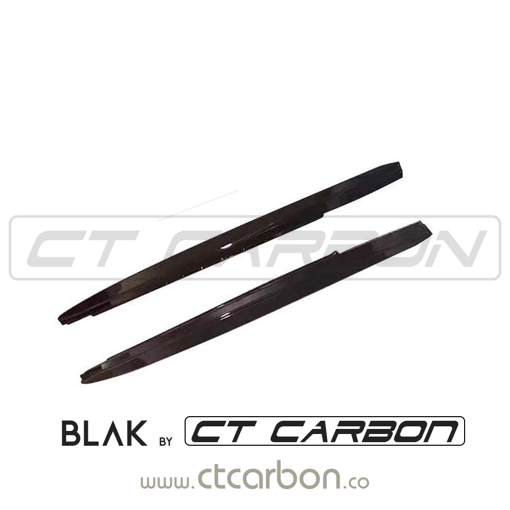 BMW G20 3 SERIES GLOSS BLACK SIDE SKIRTS - AC STYLE - CT Carbon