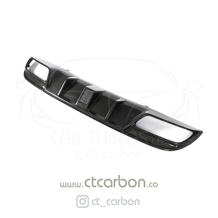 MERCEDES W205 C63 & C63S SALOON 4DR CARBON DIFFUSER - CT DESIGN - CT Carbon